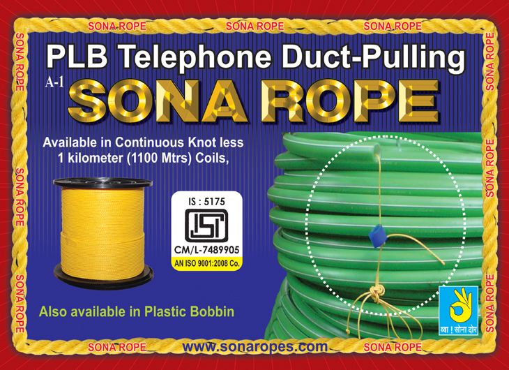 A1 Sona PLB Telephone Duct Pulling Ropes